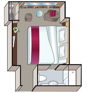 A1 - Classic Stateroom Plan