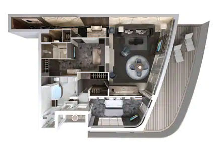 H2 - Haven Delixe Owner's Suite with Large Balcony (After 30 Aug 2020) Plan