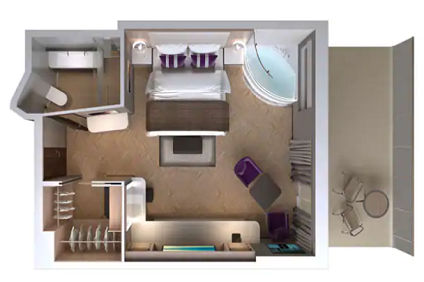 H9 - Haven Spa Suite with Balcony (After 30 Aug 2020) Plan