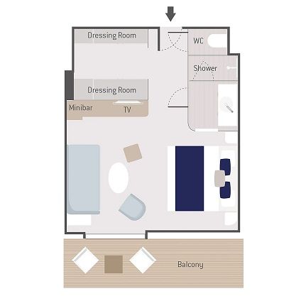 Privilege Suite Deck 5 Plan