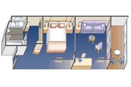 M6 - Premium Club Class Mini Suite Plan