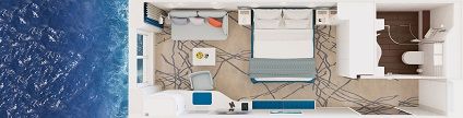 Cat 1 - Outside Cabin Plan