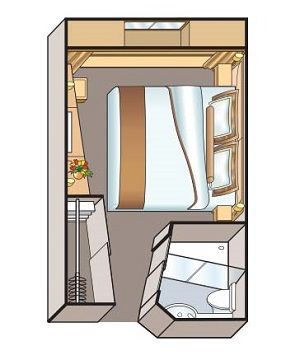 E - Standard Stateroom Plan