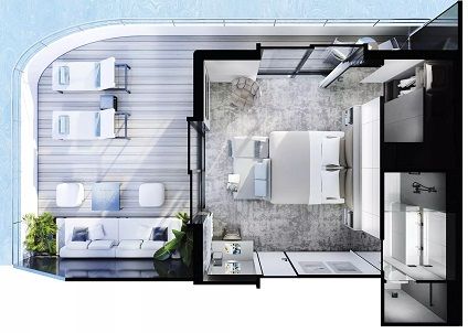 T - Terrace Suite Plan