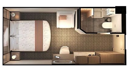 I2 - Inside Stateroom Plan