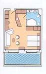 GS - Grand Suite with Balcony Plan