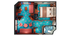 SI - 2 Bedroom Family Suite Plan