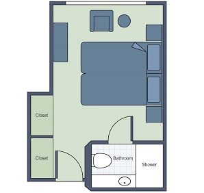 Deluxe Stateroom Plan