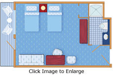 Single Stateroom Plan