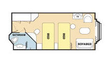 CB - Oceanview with Window Plan