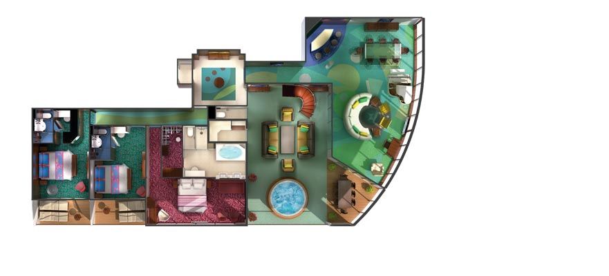 H1 - Haven 3 Bedroom Garden Villa Plan
