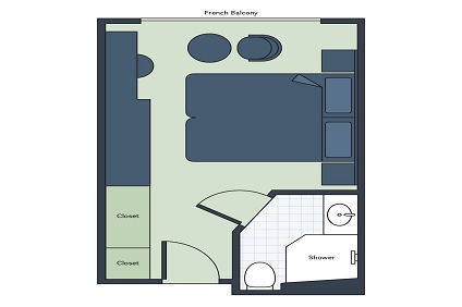 French Balcony Plan