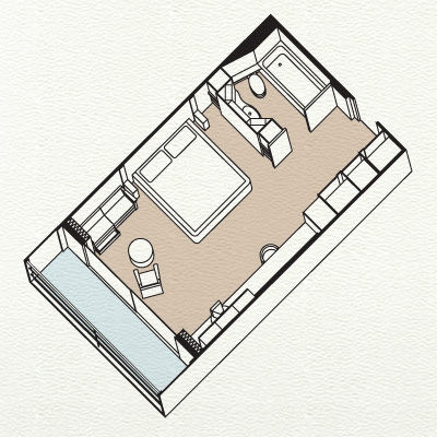 Cat A - Veranda Suite Plan