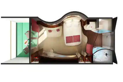 M4 - Family Mini Suite with Balcony (After 08 Nov 2020) Plan