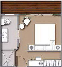 Deluxe Stateroom Plan