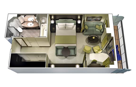 PH1 - Penthouse Suite 1 Plan