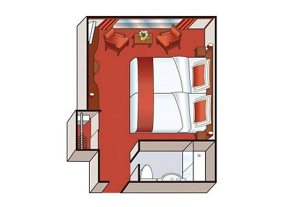 C4 - Cabin with Panoramic Window Plan