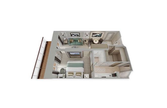 A - Penthouse Suite Plan