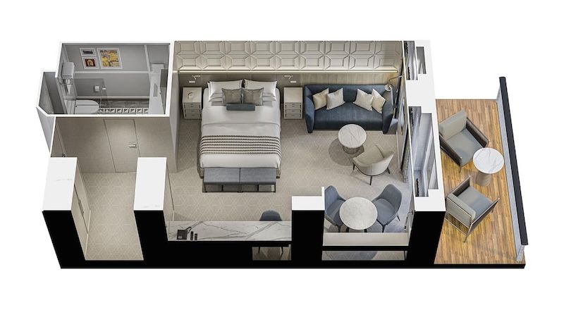 PH1 - Penthouse Suite Plan
