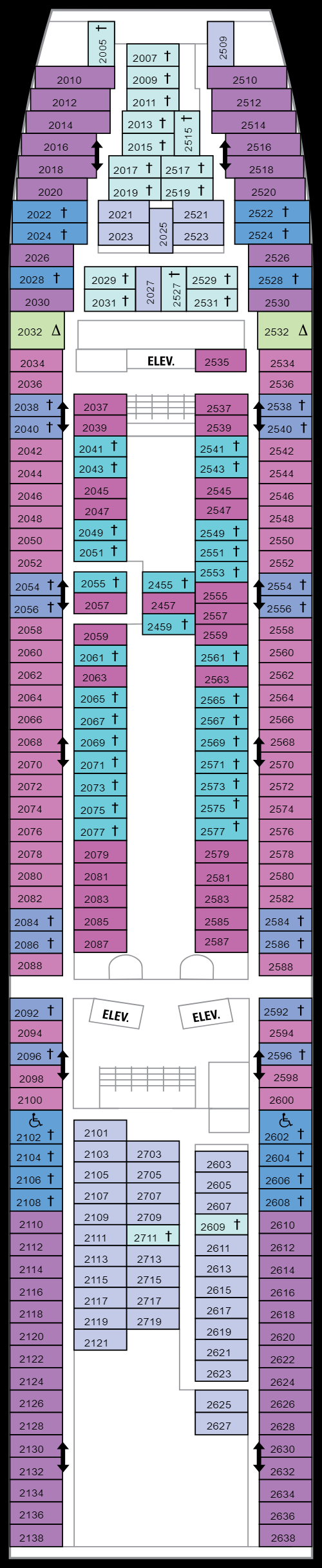 Deck 2 (27 April 2019 - 11 April 2020)