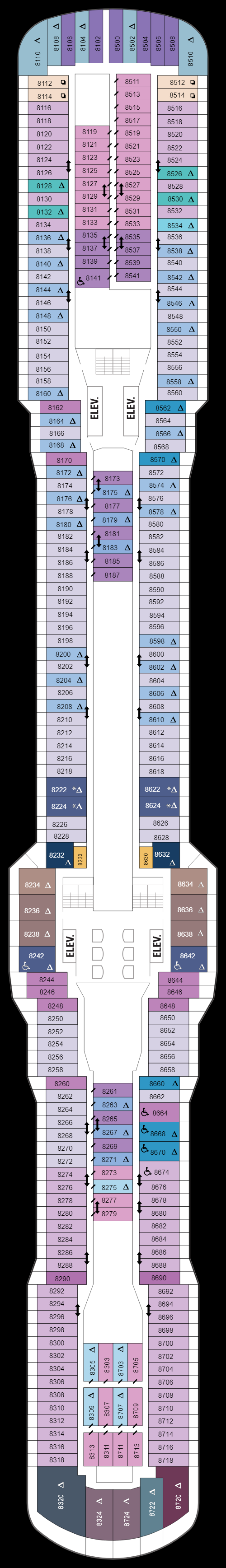Deck 8 (12 April 2020 to 18 April 2021)