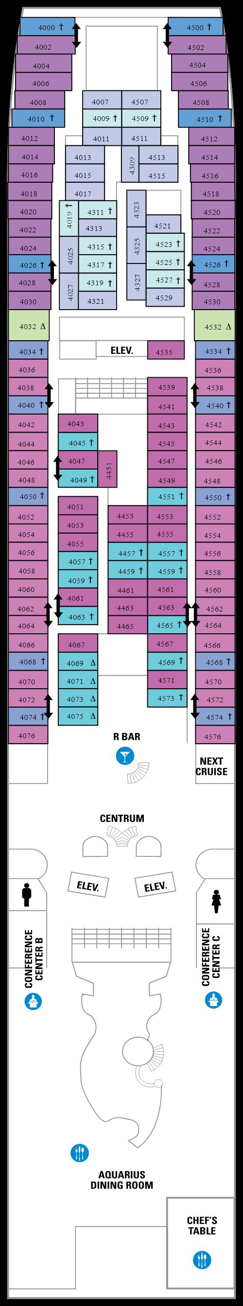 Deck 4 (25 Apr 2020 - 09 Apr 2021)