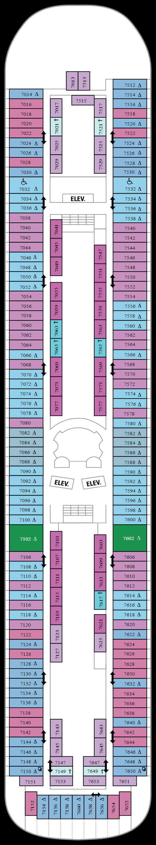 Deck 7 (25 Apr 2020 - 09 Apr 2021)