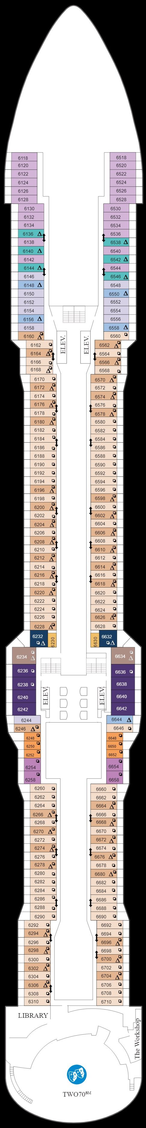 Deck 6 (17 Apr 19 - 20 Apr 2020)