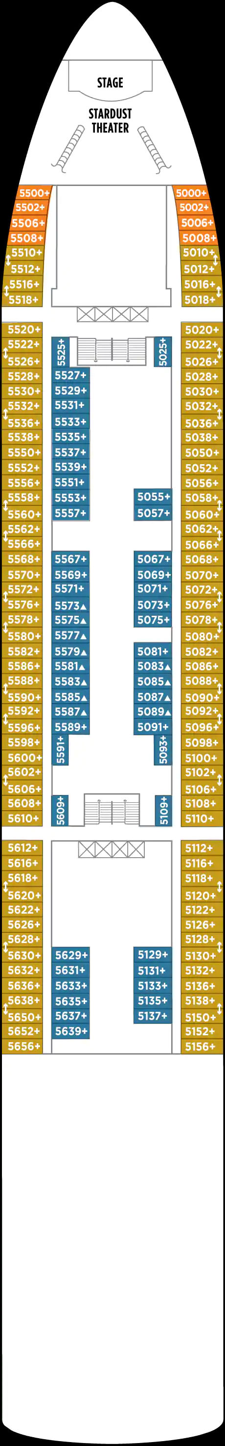 Deck 5 (on or after 29 Nov 2020)