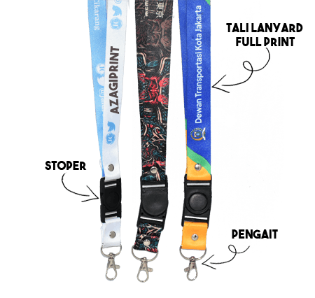 jasa cetak lanyard murah