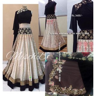 net indo western dress