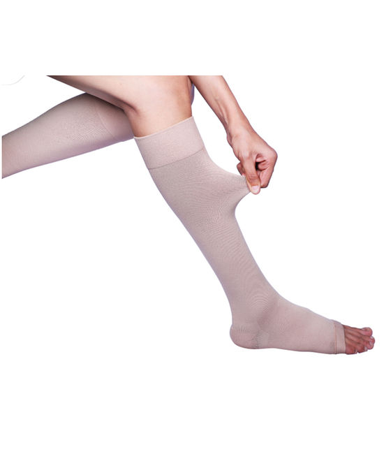 Sorgen Class Ii Microfiber Superior Fabric Medical Compression Stockings For Varicose Veins
