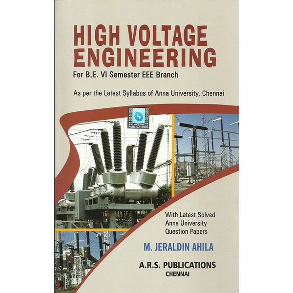 High Voltage Engineering Book By Jeraldin Ahila --