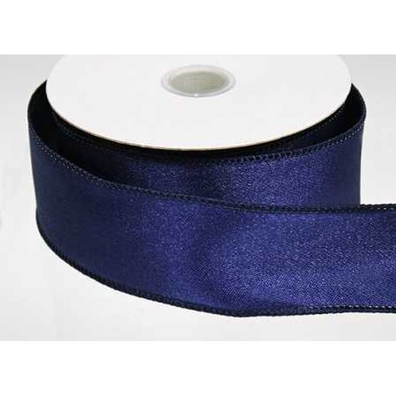 satin navy ribbon