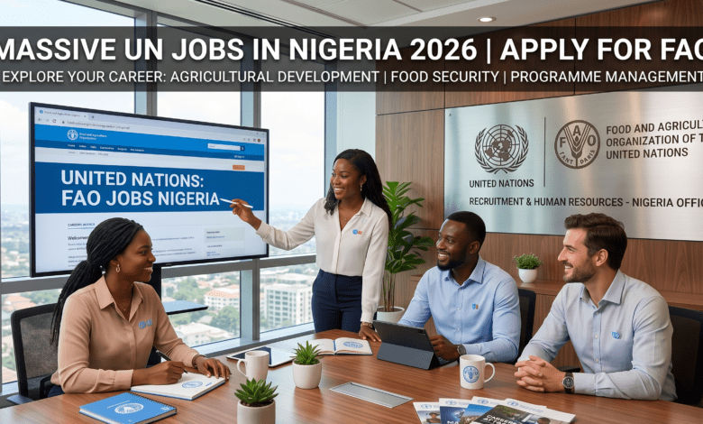 Massive UN Jobs in Nigeria 2026 Apply for FAO Procurement Officer in Abuja