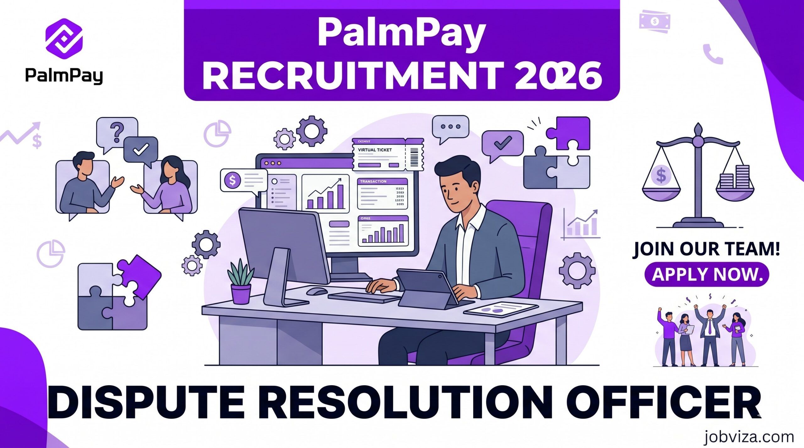 PalmPay Recruitment job 2026 Dispute Resolution Officer Apply here