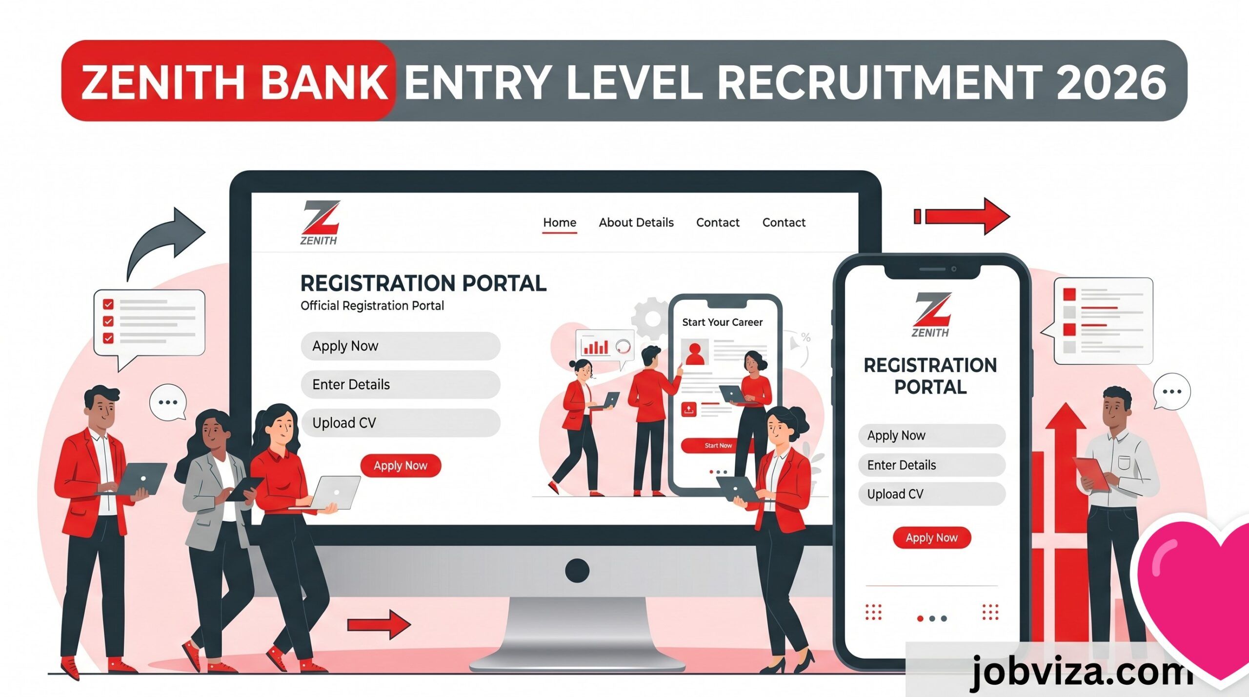 Zenith Bank Entry Level Recruitment 2026 Official Registration Portal