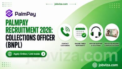PalmPay Recruitment 2026: Collections Officer Job Apply
