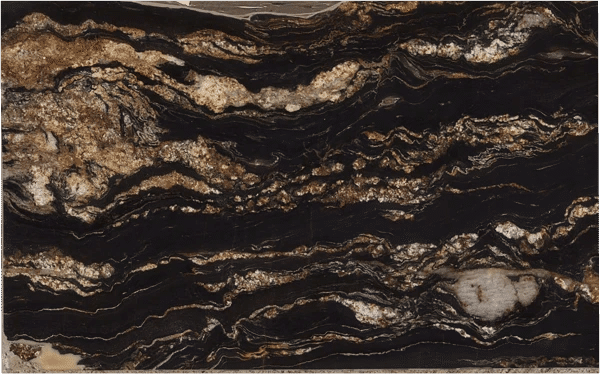 3cm BLACK FUSION Granite slabs