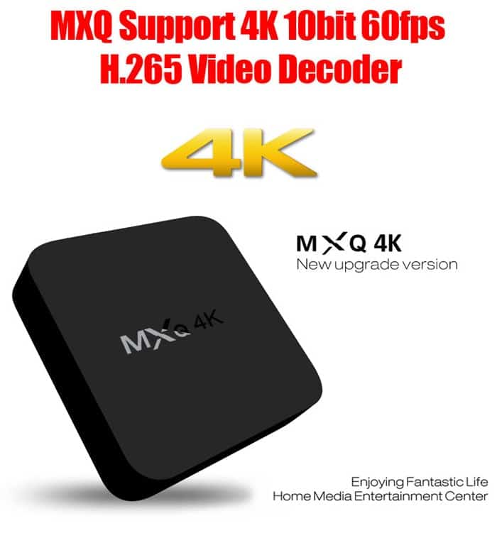 MXq 4K Android TV box MXq 4K Android TV box