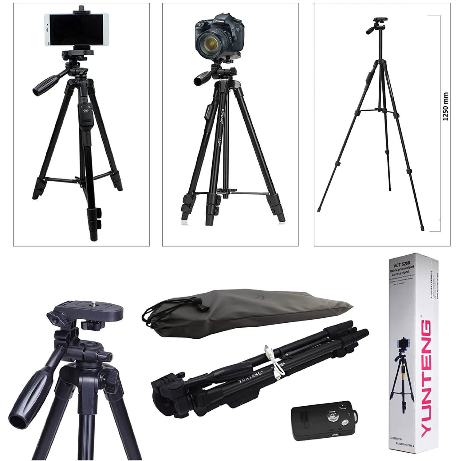 Yunteng VCT 5208 Tripod Yunteng VCT 5208 Tripod