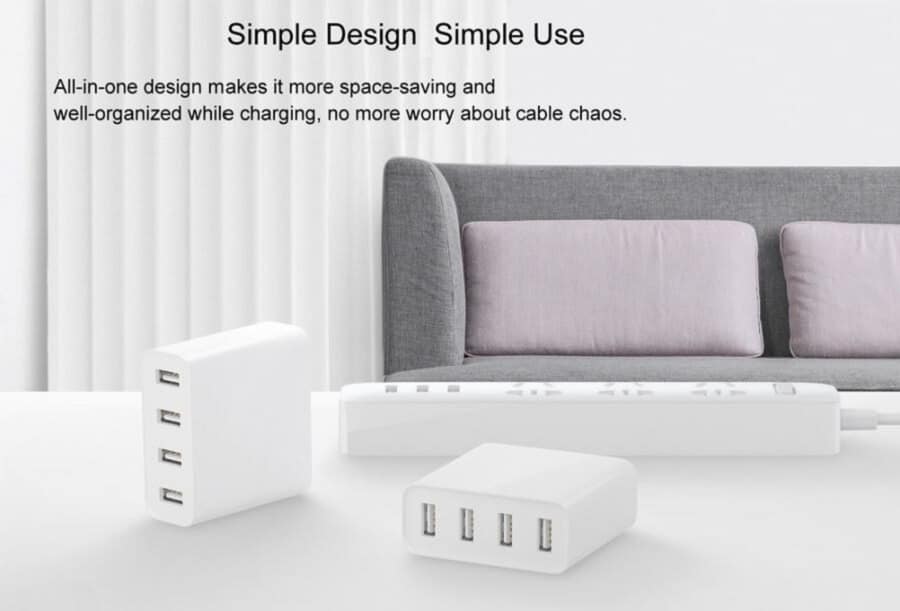 Xiaomi Mi USB Charger 4 Ports Xiaomi Mi USB Charger 4 Ports