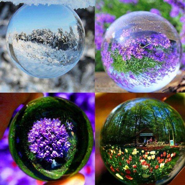 Photography Lensball 80mm 4 Caption Photography Lensball 80mm 4 Caption
