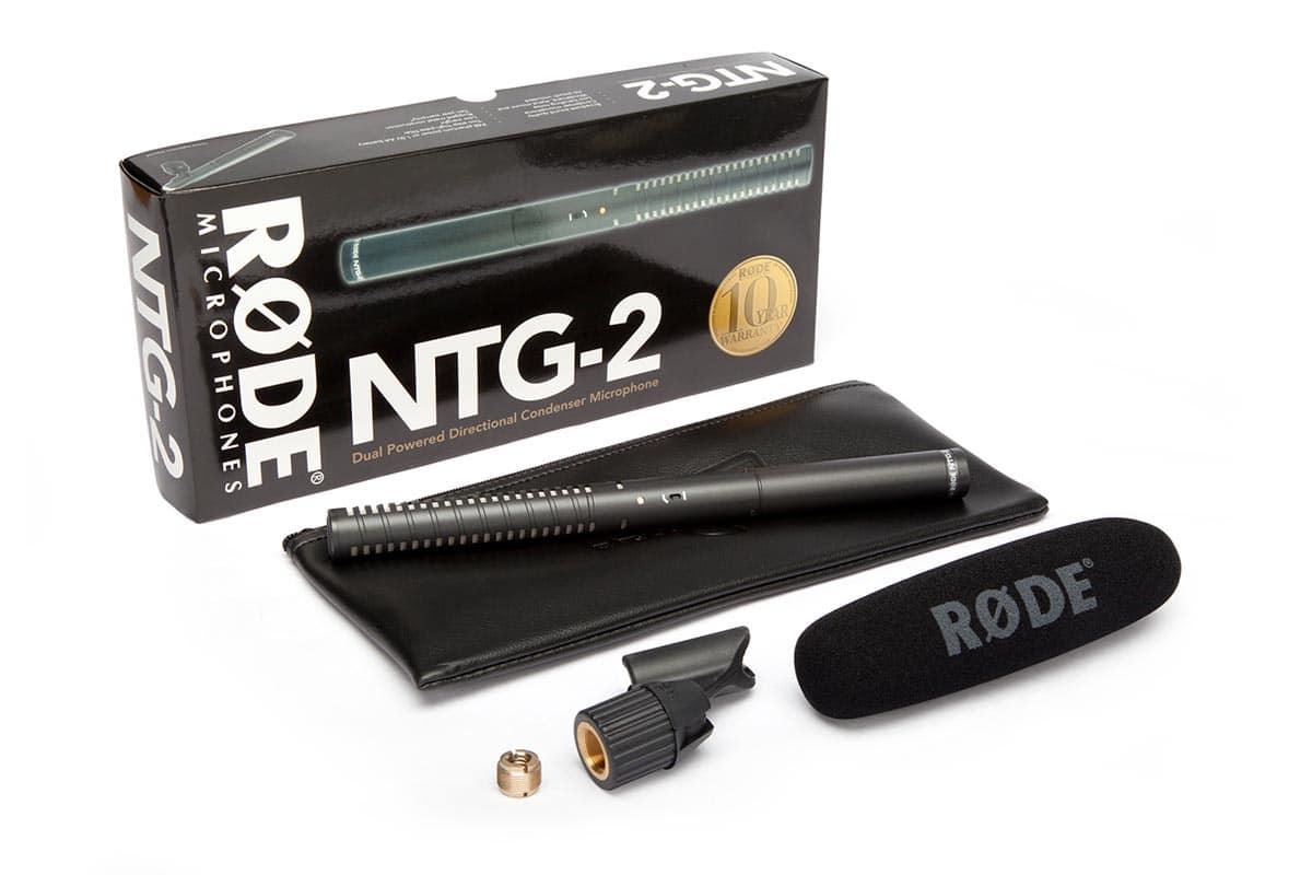 NTG2 Multi-Powered Shotgun Microphone NTG2 Multi-Powered Shotgun Microphone