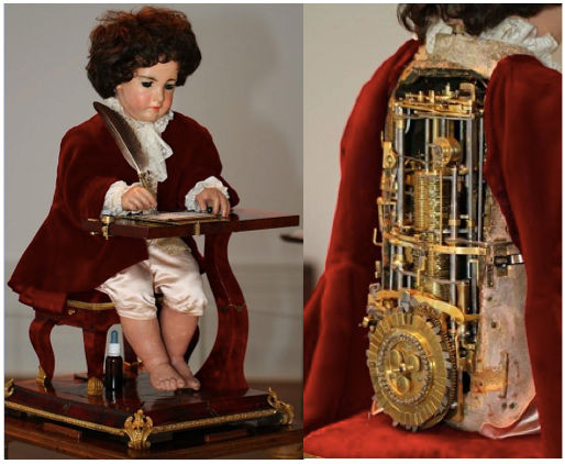 18th century automaton The Writer by watchmaker Jaquet-Droz (29235)
