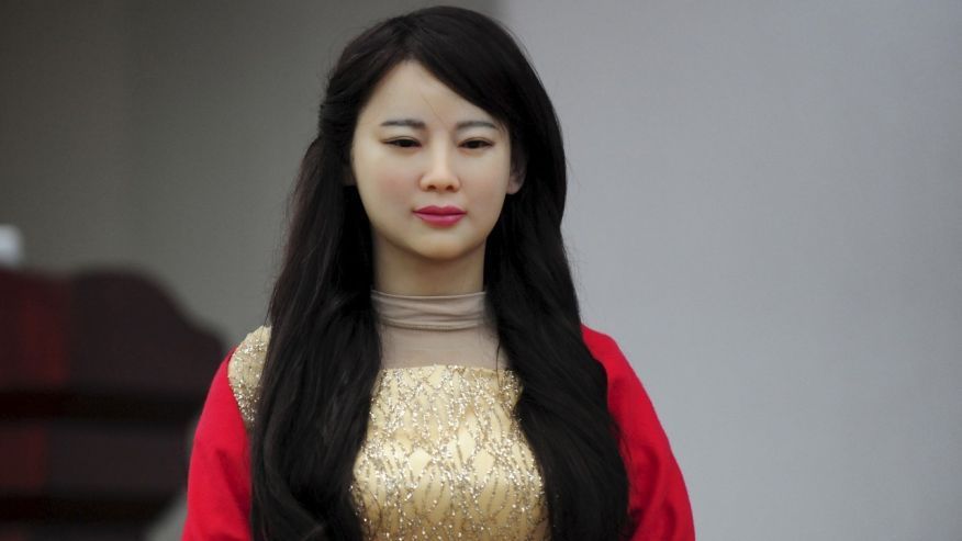 Humanoid robot Jia Jia (29236)