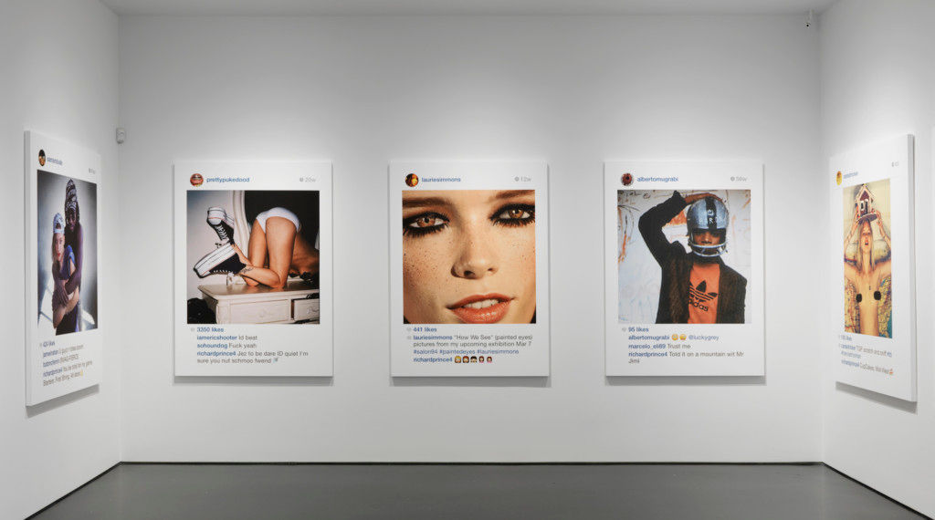 Richard Prince, New Portraits, installation shot (29237)