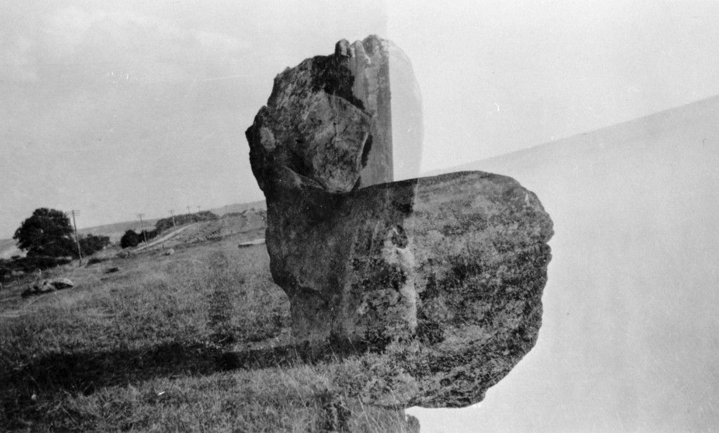 Avebury Stone (Double Exposure) (29240)