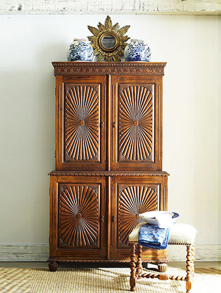 Exotic Carving on Colonial Furniture 3 l The Past Perfect Collection l Singapore