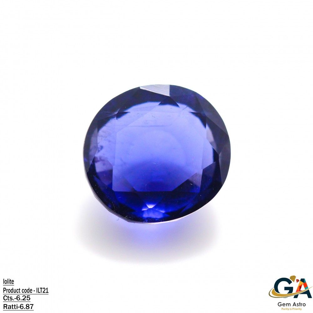 ILT21.jpeg Iolite 6.25 Carat (6.87 Ratti) - Image 1
